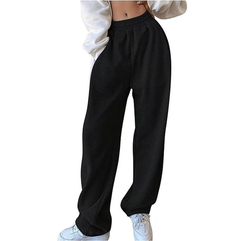 Trendy Loose Sports Jogging Pants for Women