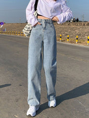 Women's Baggy Wide Leg Jeans