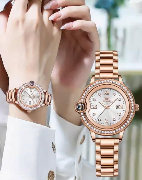 Explosions Waterproof Women's Watch | Elegant Timepiece