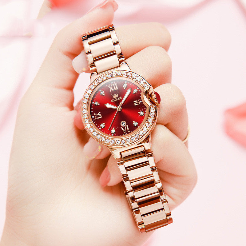 Explosions Waterproof Women's Watch | Elegant Timepiece