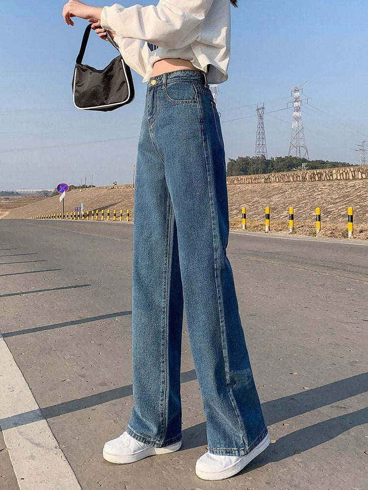 Women's Baggy Wide Leg Jeans