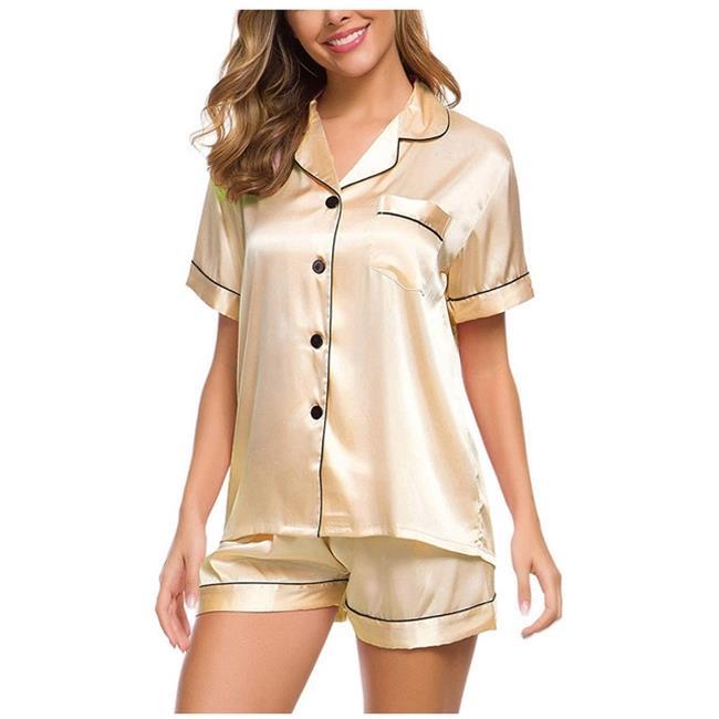 Stylish Women's Pajama Set | Button-Down Nightwear