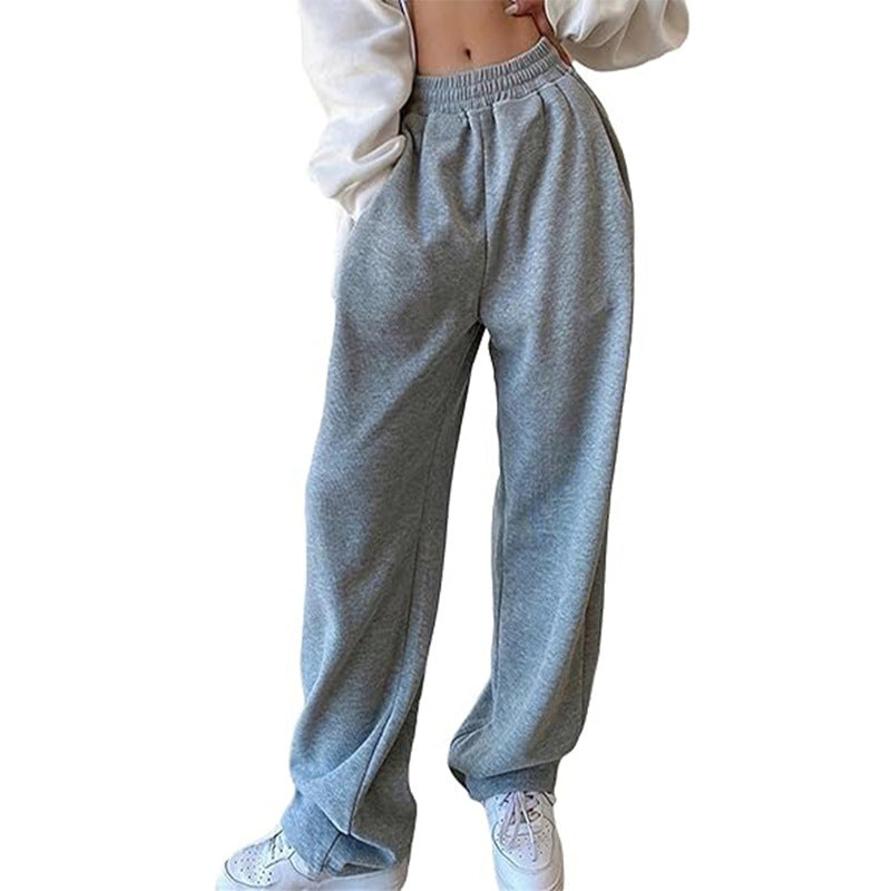 Trendy Loose Sports Jogging Pants for Women