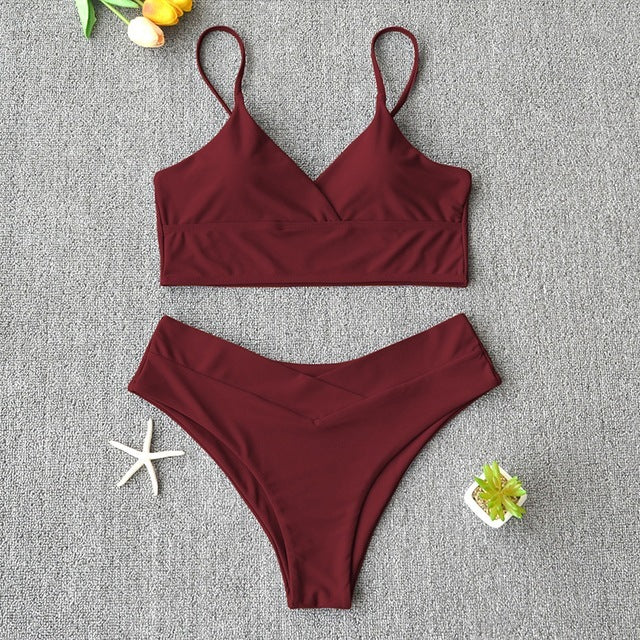 Fashionable Women’s Bikini Set | Two-Piece Swimsuit