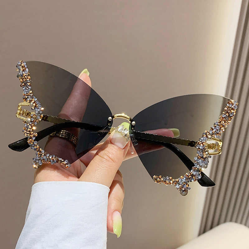 Trendy Y2K Vintage Butterfly Sunglasses