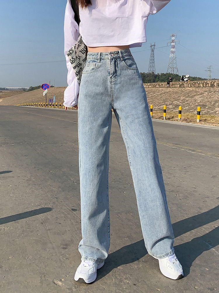 Women's Baggy Wide Leg Jeans