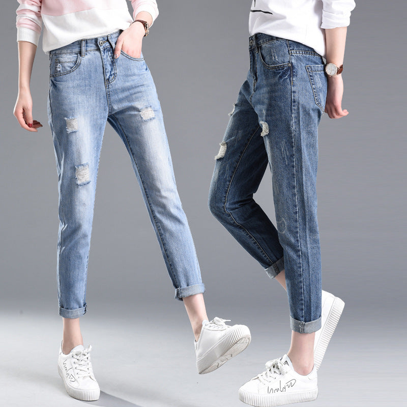 Trendy Ripped Jeans for Women