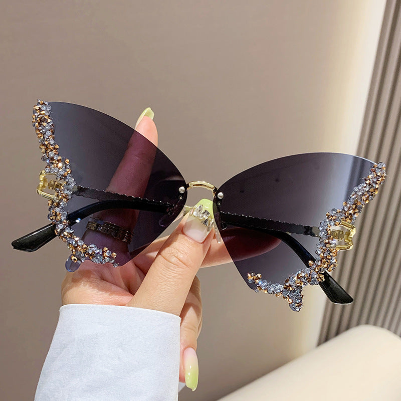 Trendy Y2K Vintage Butterfly Sunglasses