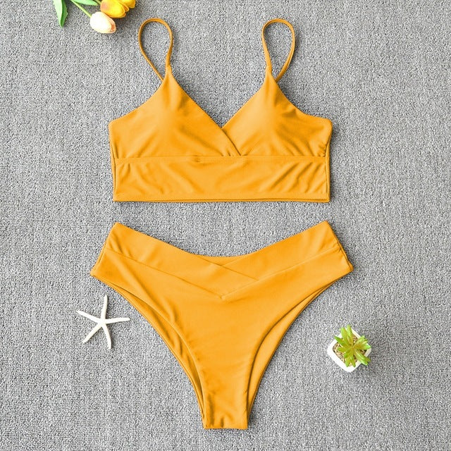 Fashionable Women’s Bikini Set | Two-Piece Swimsuit