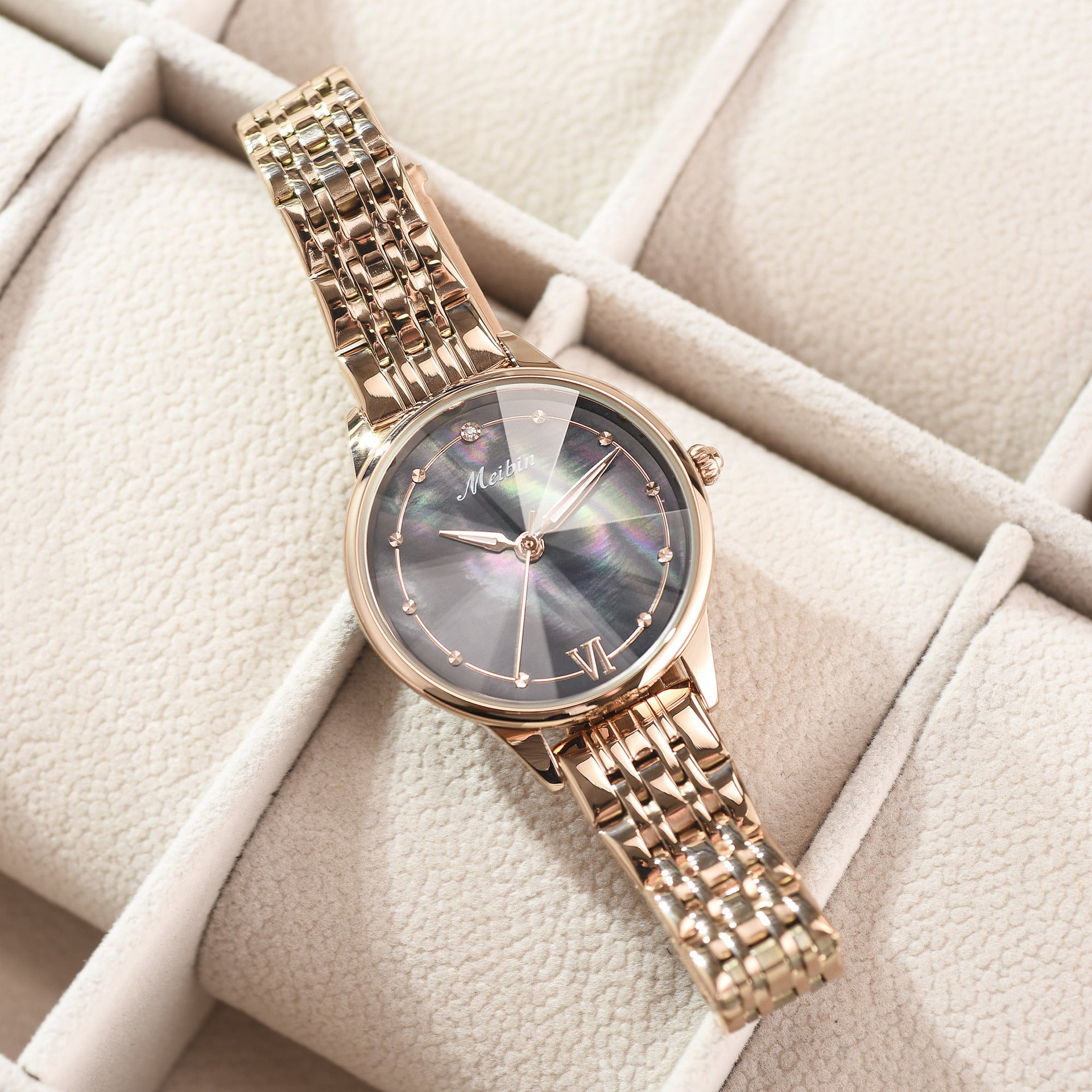 Luxury Brand Women's Quartz Watch | Fashionable Casual Diamond Geneva Bracelet