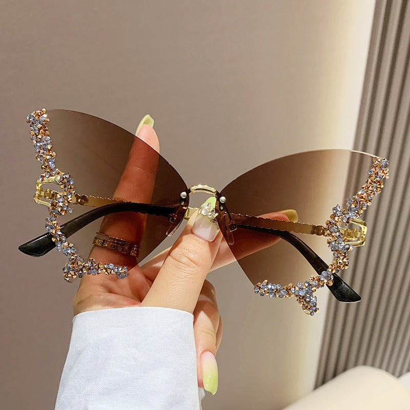 Trendy Y2K Vintage Butterfly Sunglasses