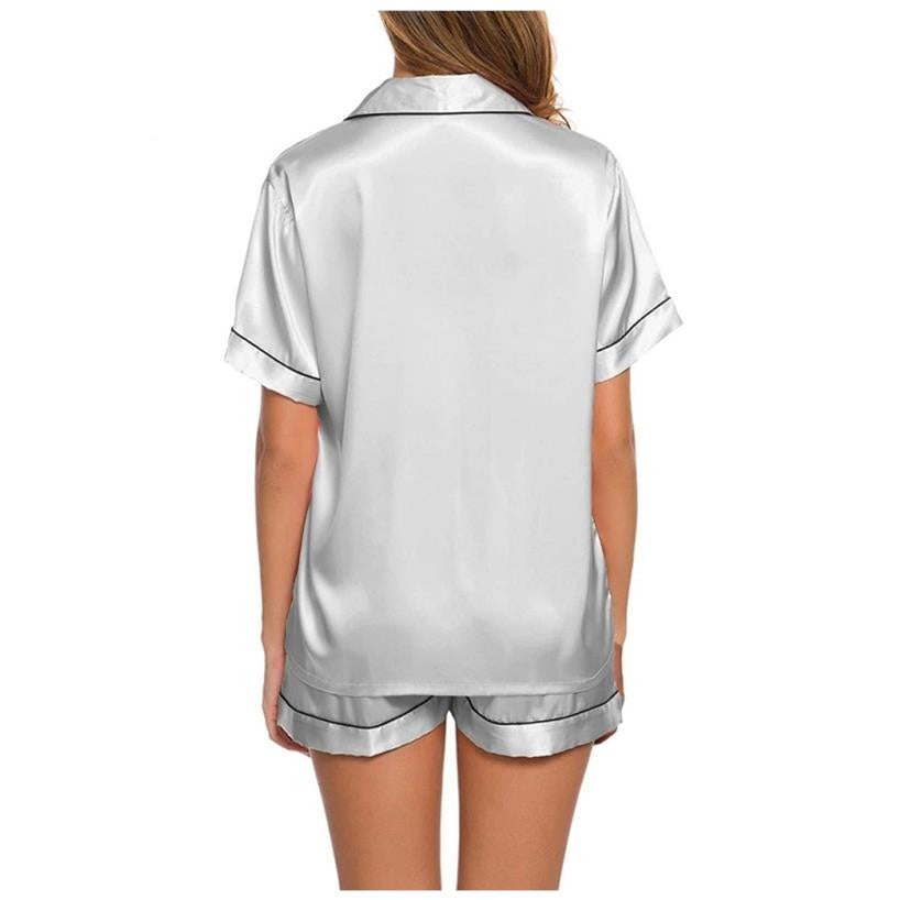 Stylish Women's Pajama Set | Button-Down Nightwear