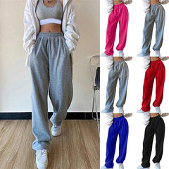 Trendy Loose Sports Jogging Pants for Women