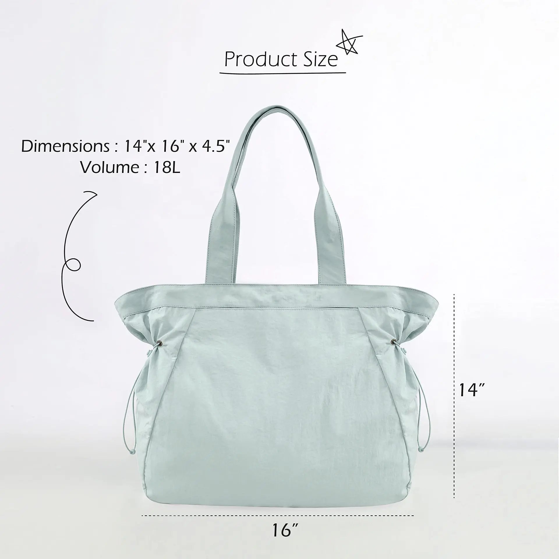 Handbag Tote Bag 18L Waterproof