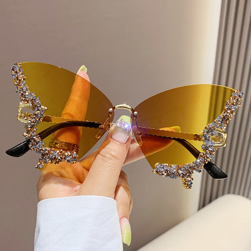 Trendy Y2K Vintage Butterfly Sunglasses