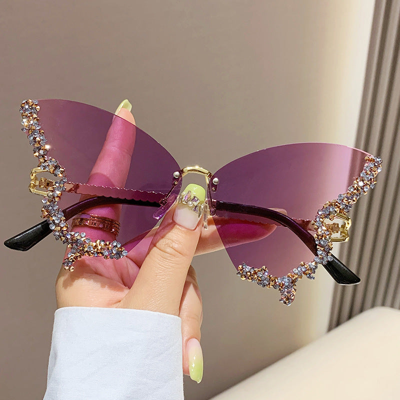 Trendy Y2K Vintage Butterfly Sunglasses