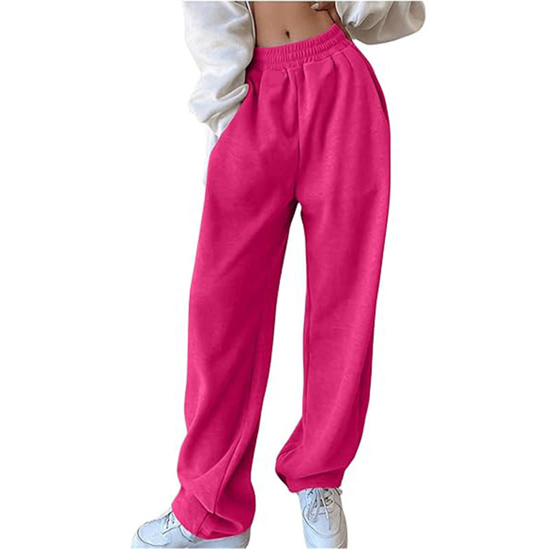 Trendy Loose Sports Jogging Pants for Women