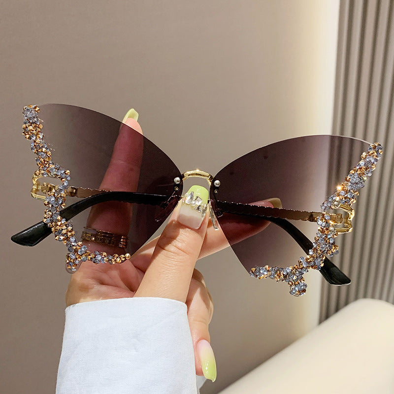 Trendy Y2K Vintage Butterfly Sunglasses