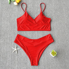 Fashionable Women’s Bikini Set | Two-Piece Swimsuit