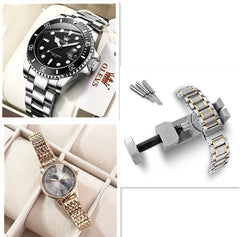 Luxury Brand Women's Quartz Watch | Fashionable Casual Diamond Geneva Bracelet