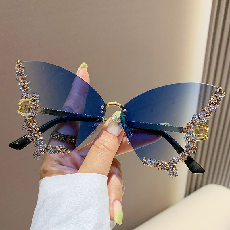 Trendy Y2K Vintage Butterfly Sunglasses